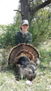 First turkey for this young hunter. (Taken in Texas)